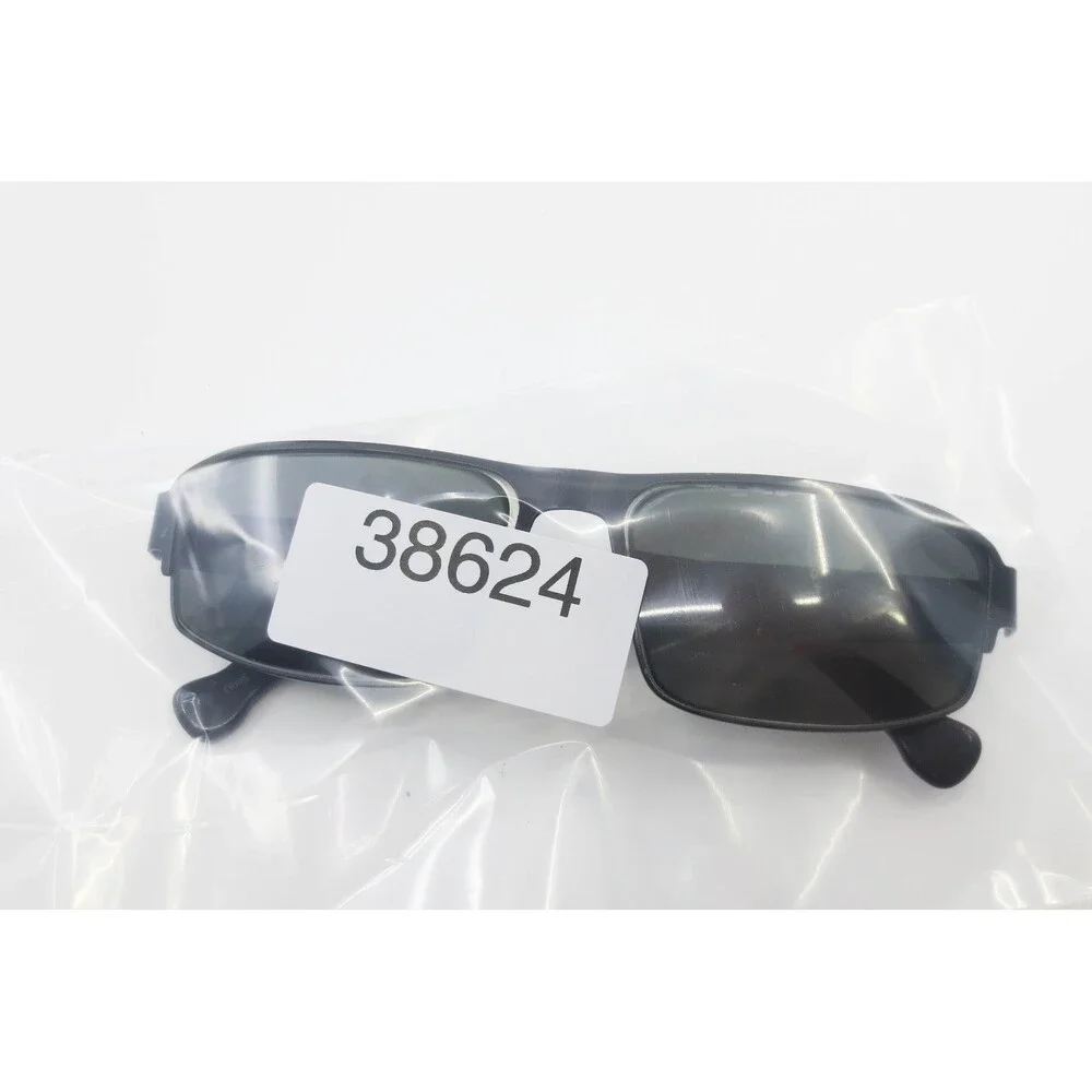 Marc Ecko Underdog Black Rectangular Metal Sunglasses 57-17-140 Mens Eyewear